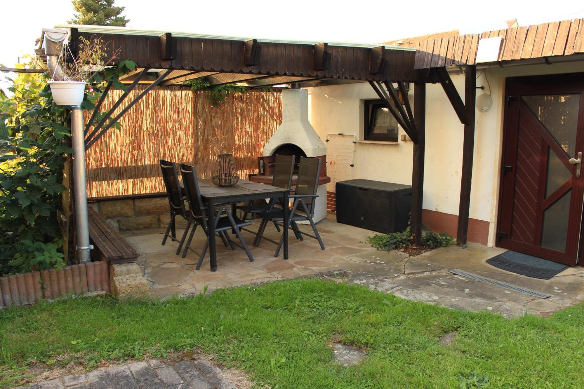 Ferienwohnung Rolle Schöna Exterior foto