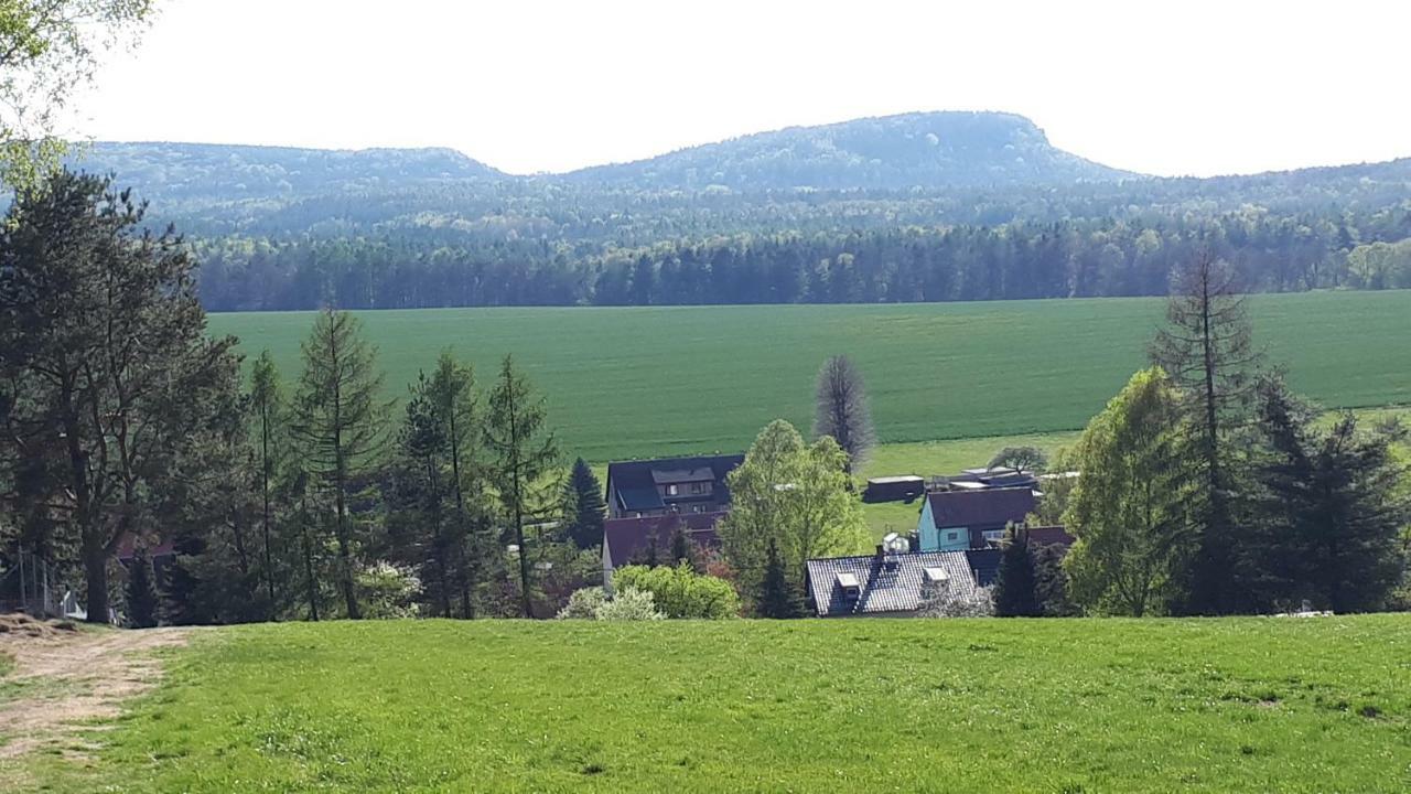 Ferienwohnung Rolle Schöna Exterior foto